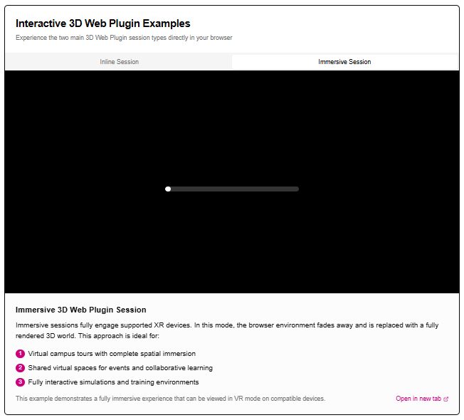 Browser-based 3D kiosk case study
